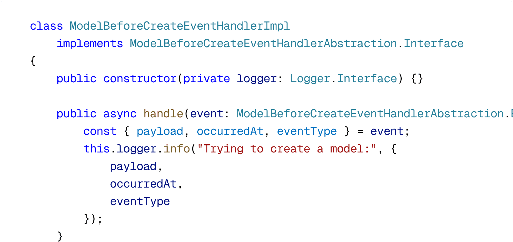 Extend the API lifecycleEvent.ts