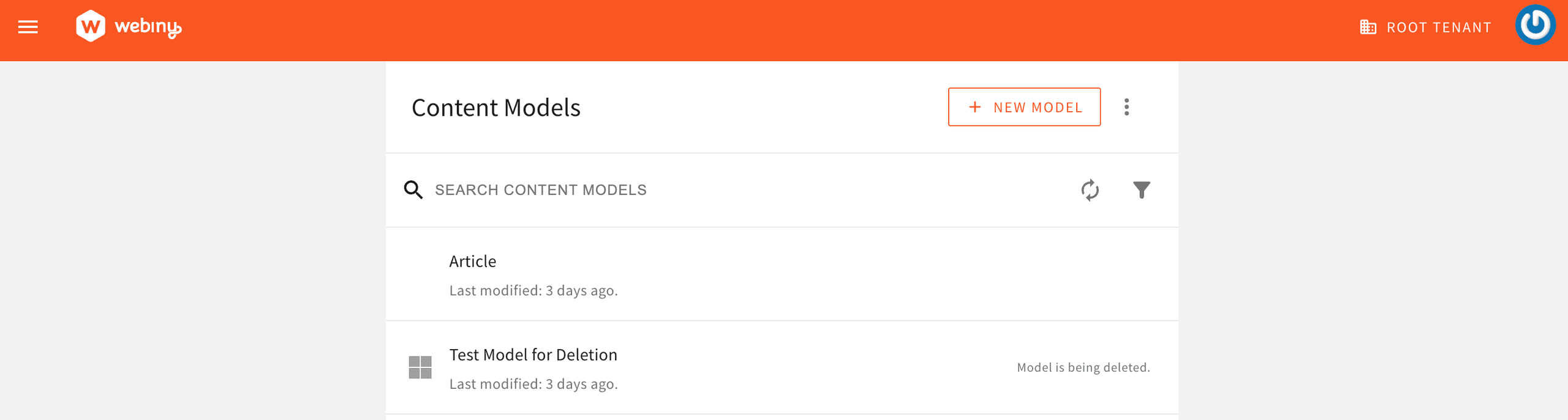 Deletion in Progress