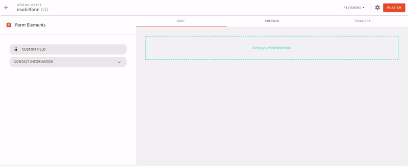 Creating email field