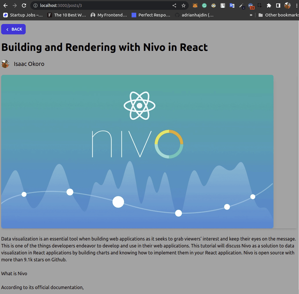 Rendered article content