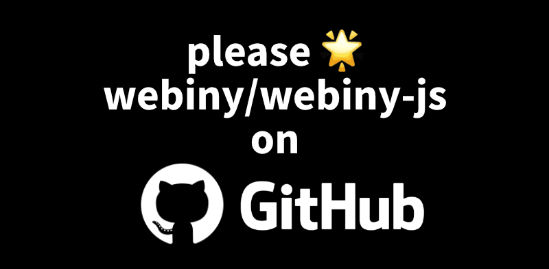 Star our GitHub repo