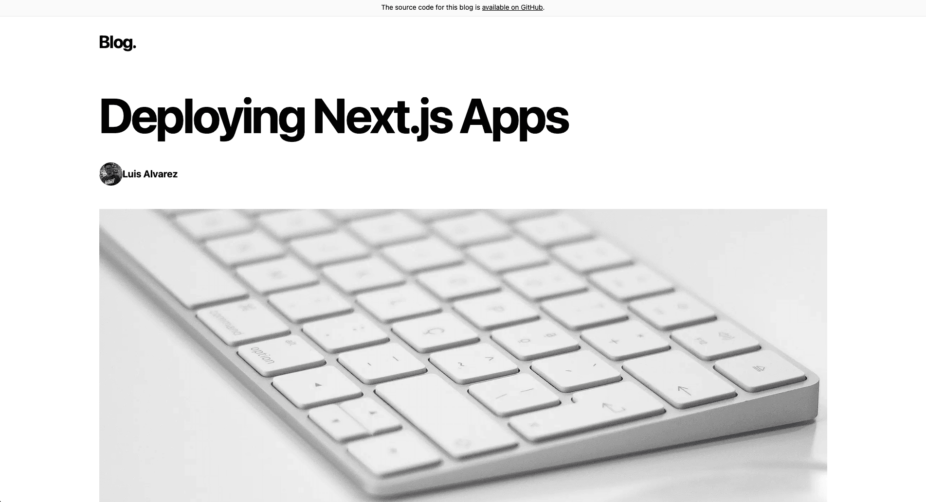 NextJS starter rendered from a Webiny backend