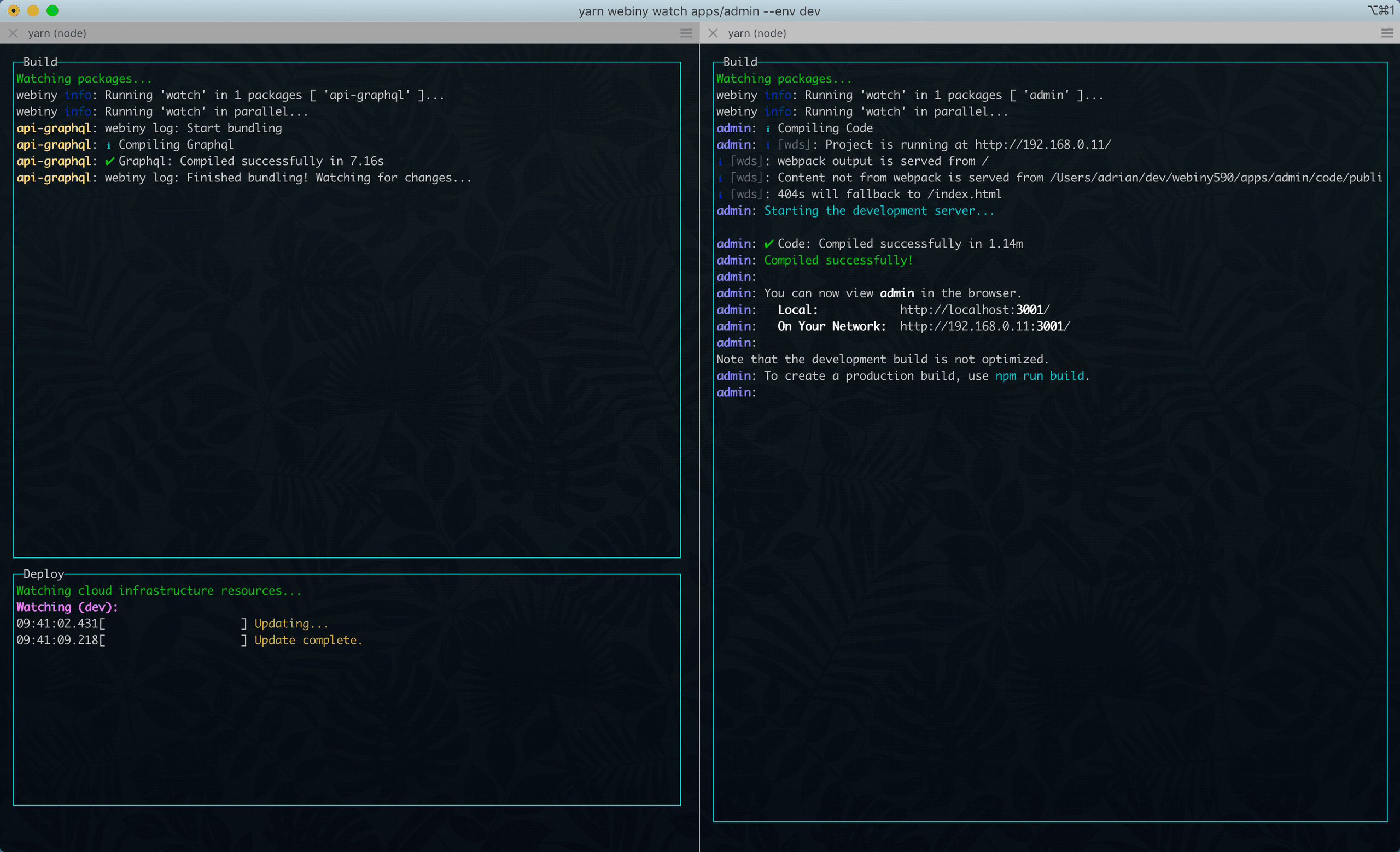 Watching Our Application Code