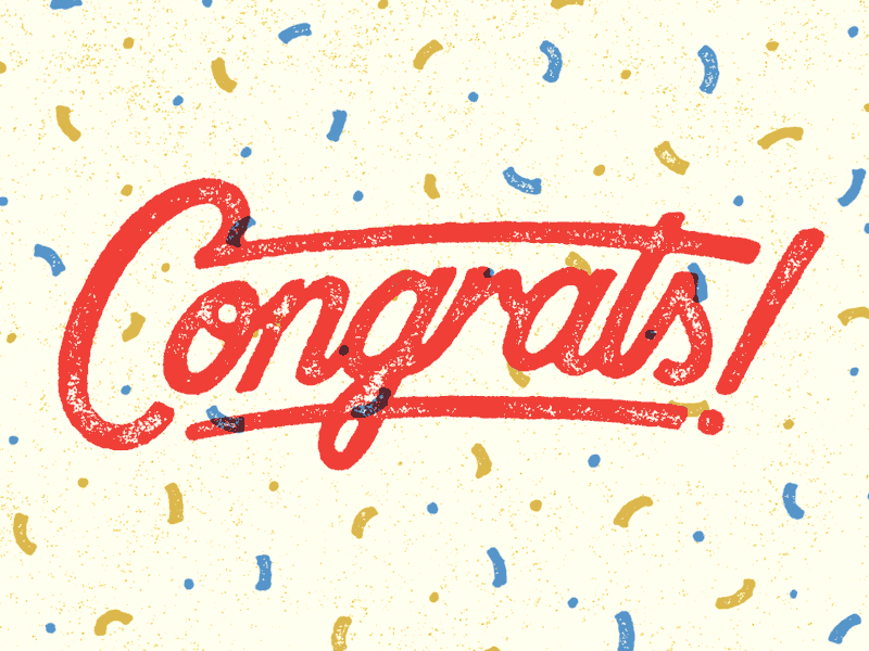 congrats