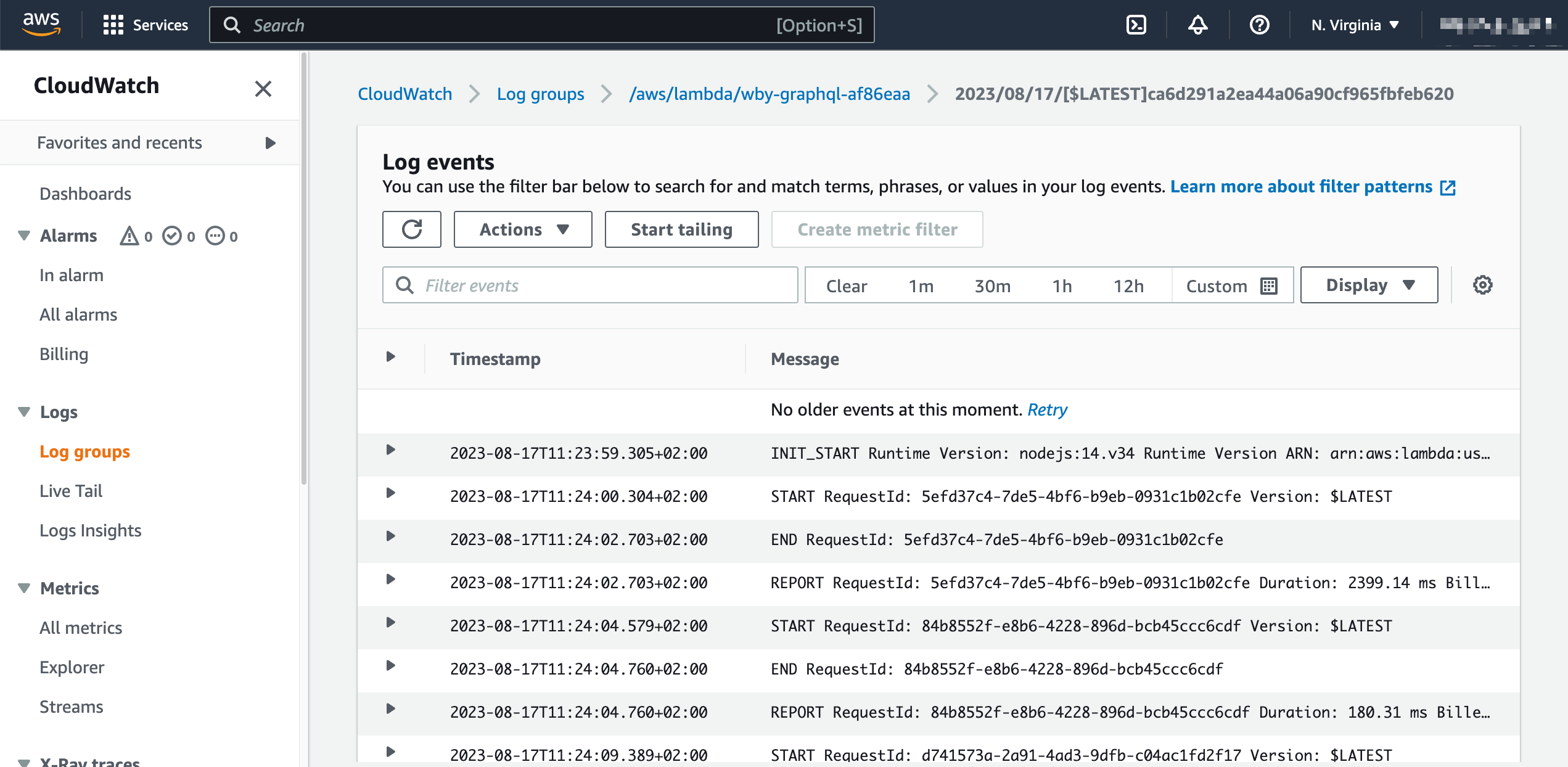 CloudWatch Logs